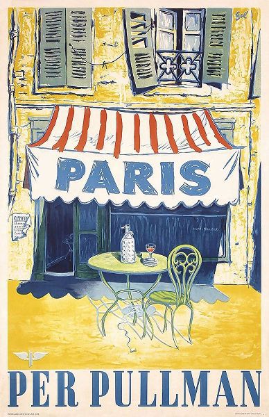 Vintage Apple Collection 아티스트의 Paris Cafe작품입니다.