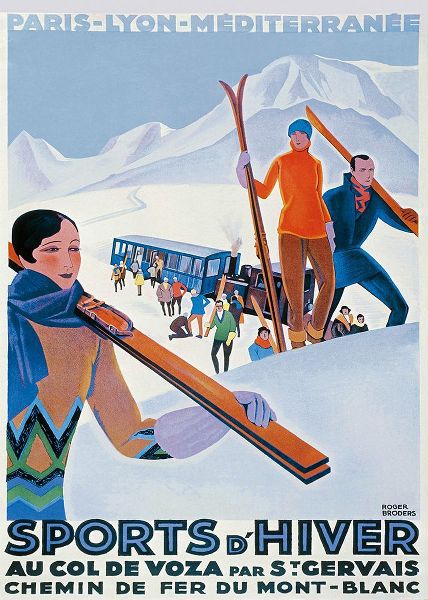 Vintage Apple Collection 아티스트의 sportsd_hiver_skiing_france작품입니다.