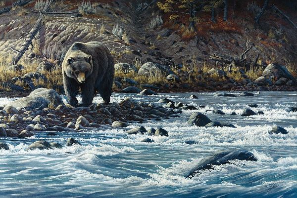 Goebel, Wilhelm 아티스트의 Along The Yellowstone - Grizzly작품입니다.