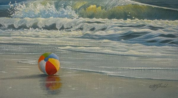 Goebel, Wilhelm 아티스트의 Beach Ball in Surf작품입니다.