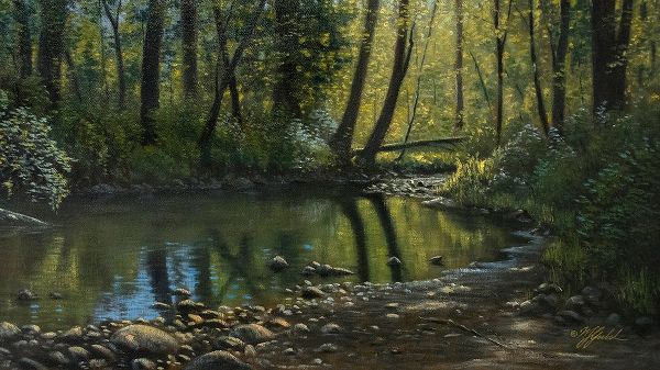 Goebel, Wilhelm 아티스트의 Woodland Creek작품입니다.