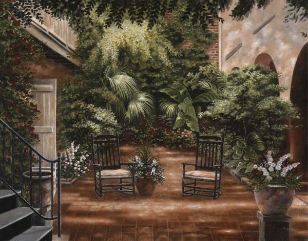 Courtyard in New Orleans I
