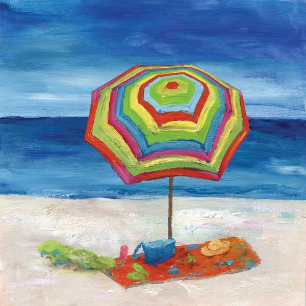 Bright Beach Umbrella II