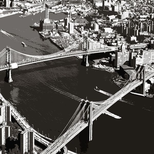 Delimont, Danita 아티스트의 Aerial Manhattan 작품