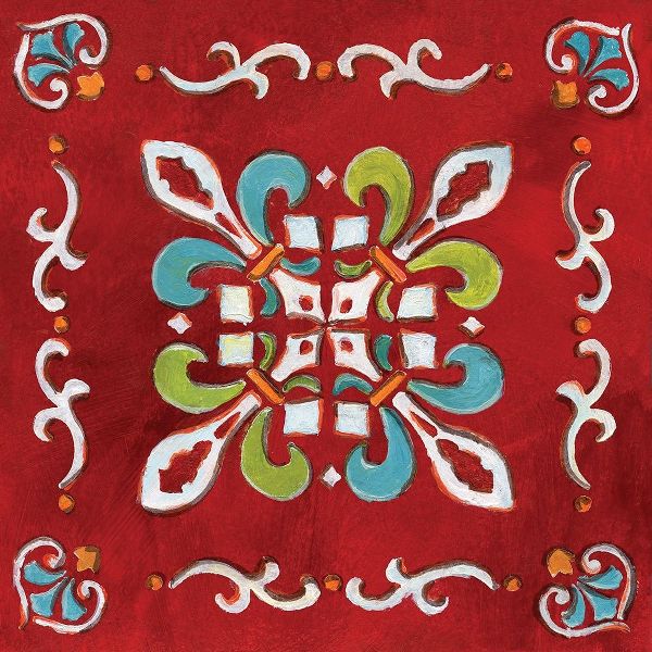 Red Bandana Mosaic