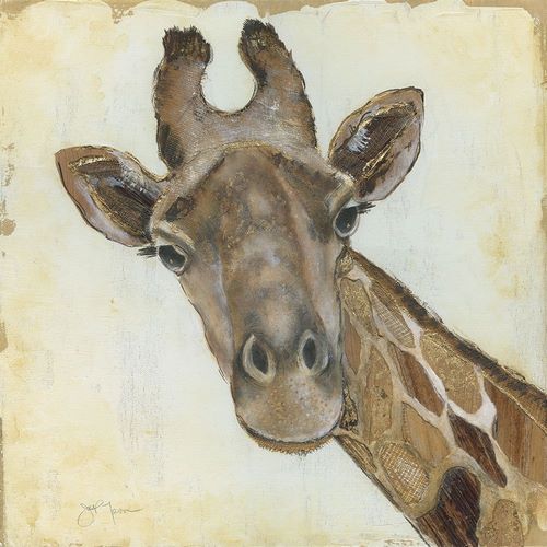 Patterned Giraffe