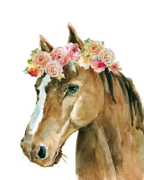 Flower Crown Horse