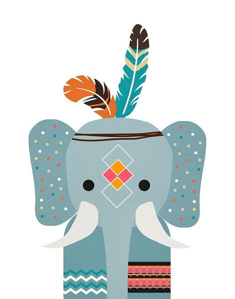 Boho Elephant