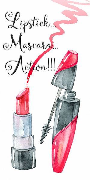 Lipstick, Mascara, Action!