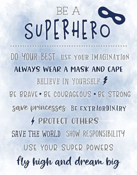 Be a Superhero