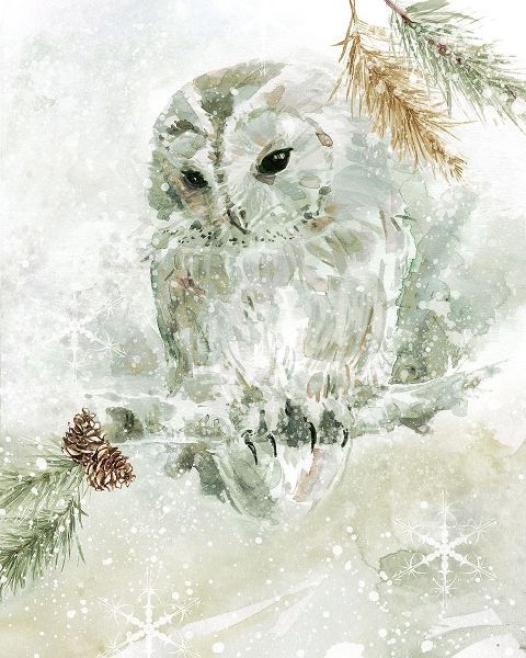Winter Lodge Owl