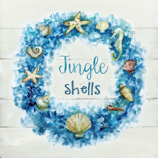 Jingle Shells Wreath