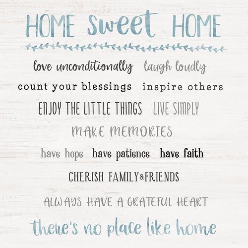 Home Sweet Home Rules