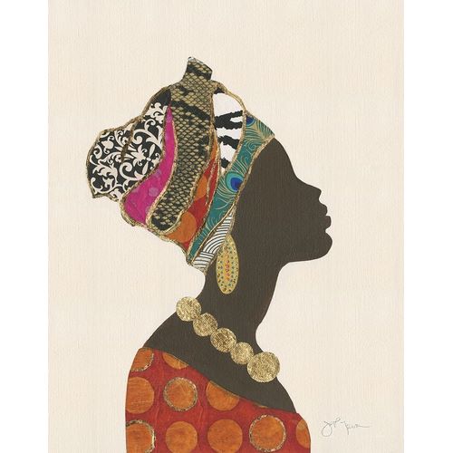 African Silhouette Woman I