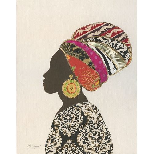 African Silhouette Woman II