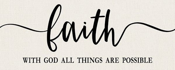 Faith All Things Possible