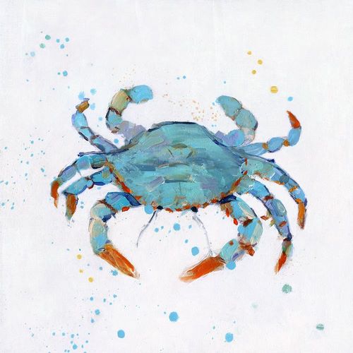 Bubbly Blue Crab