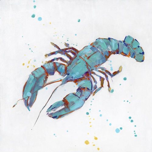 Bubbly Blue Lobster
