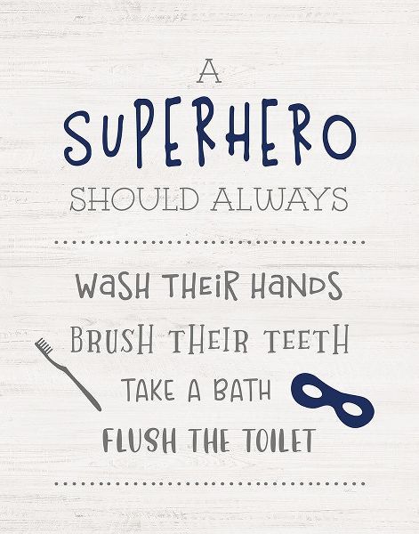 Superhero Bath