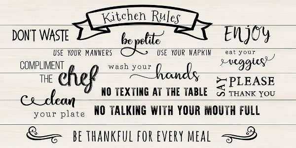Rules of the Kitchen