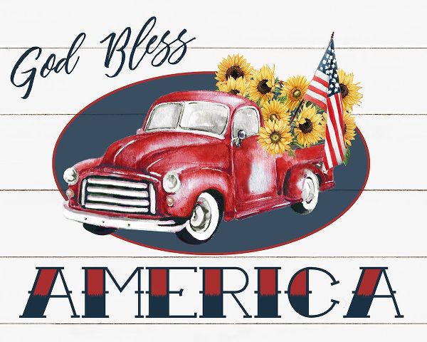 Robinson, Carol 아티스트의 God Bless American Truck작품입니다.