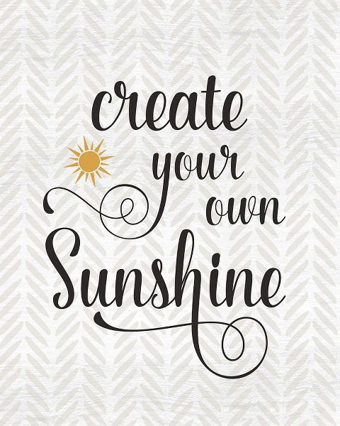 Carpentieri, Natalie 아티스트의 Create Your Own Sunshine작품입니다.