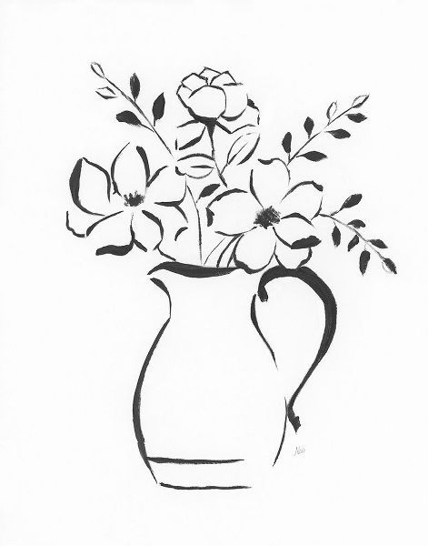 Nan 아티스트의 Sketchy Bouquet II작품입니다.