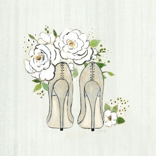 Tava Studios 아티스트의 Fashion Floral Heels II작품입니다.