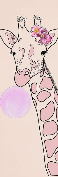 Santiago, Daniela 아티스트의 Bubblegum Giraffe II작품입니다.