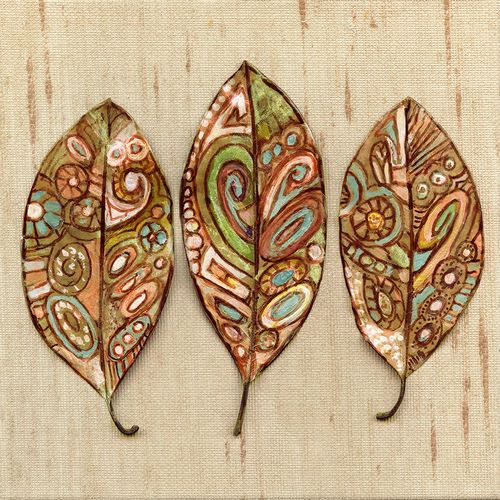 Pattinian, Merri 아티스트의 Bohemian Leaf Trio II작품입니다.