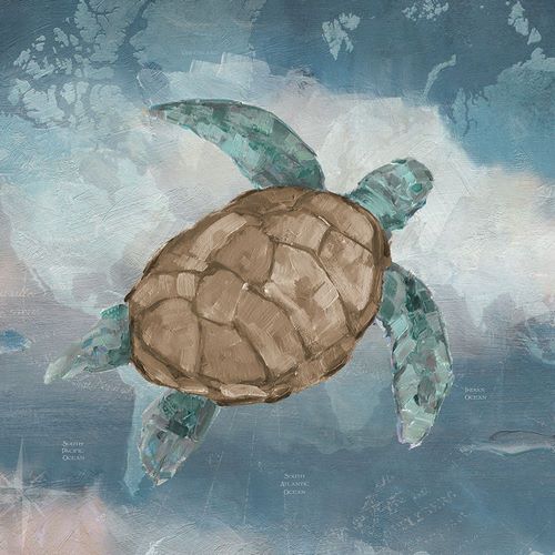 Swatland, Sally 아티스트의 Traveling Turtle I작품입니다.