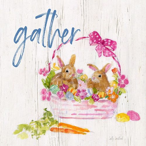 Swatland, Sally 아티스트의 Gather Bunny Basket작품입니다.