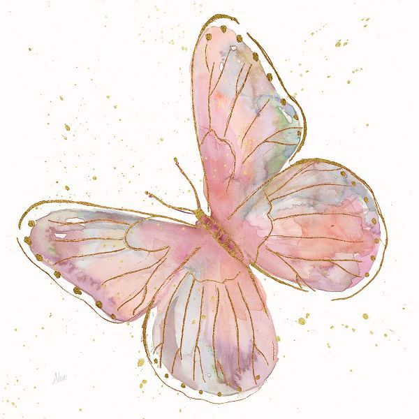 Nan 아티스트의 Blush Butterfly I작품입니다.