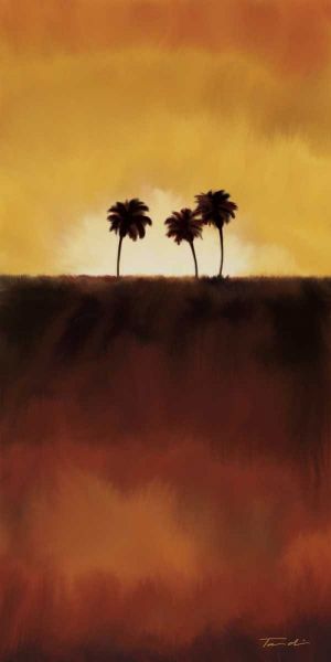 Sunset Palm I