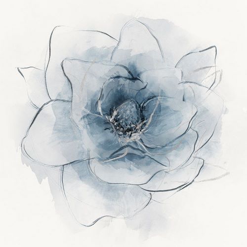 Aria K 아티스트의 Blue Line Floral I작품입니다.