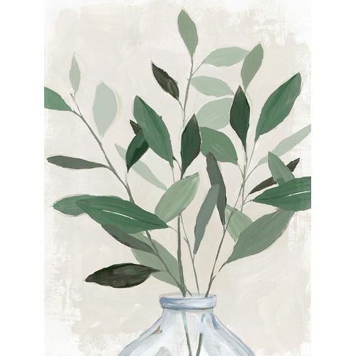 Aria K 아티스트의 Green Leaves Vase I작품입니다.