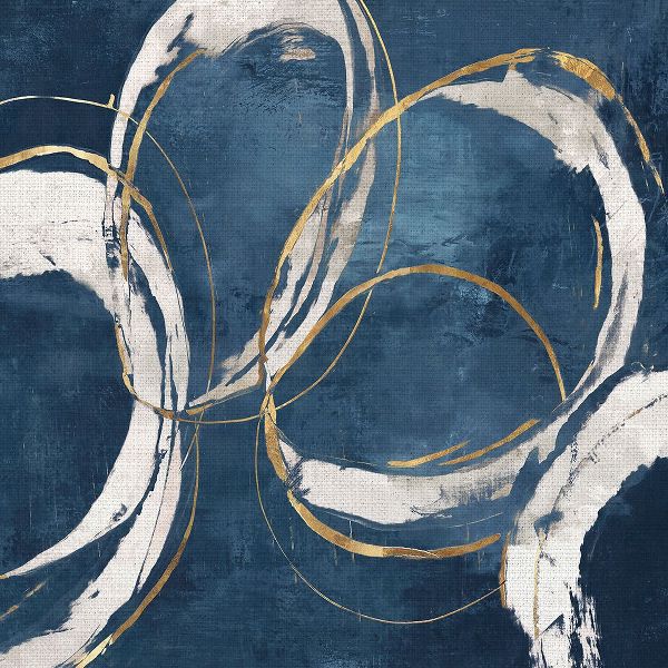 Peal, Emma 아티스트의 Abstract Blue Circles I작품입니다.