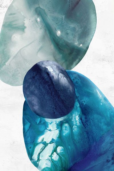 Peal, Emma 아티스트의 Organic Blue Rocks I작품입니다.