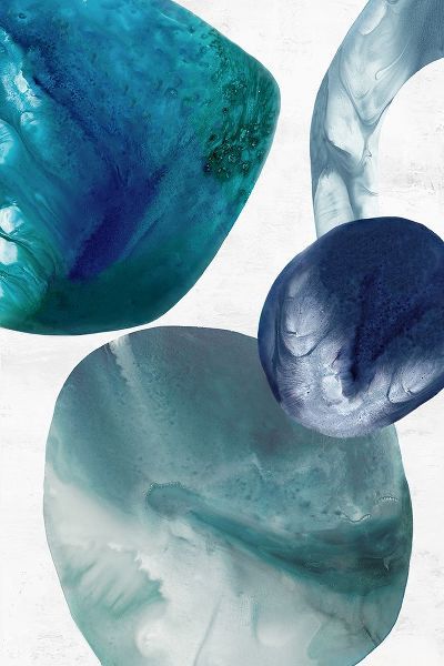 Peal, Emma 아티스트의 Organic Blue Rocks II작품입니다.