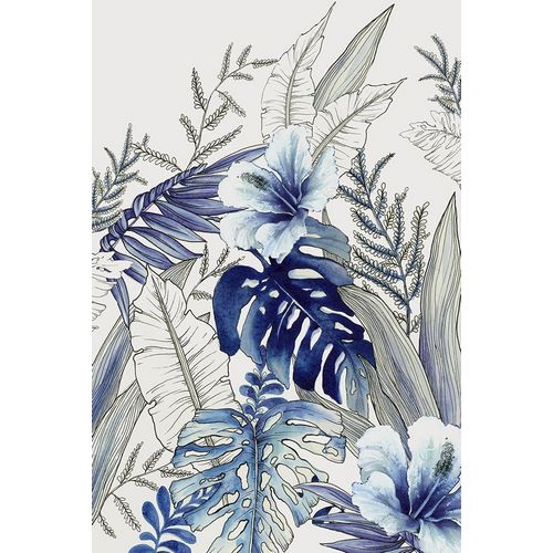 Black, Alex 아티스트의 Blue Tropical Forest I 작품입니다.