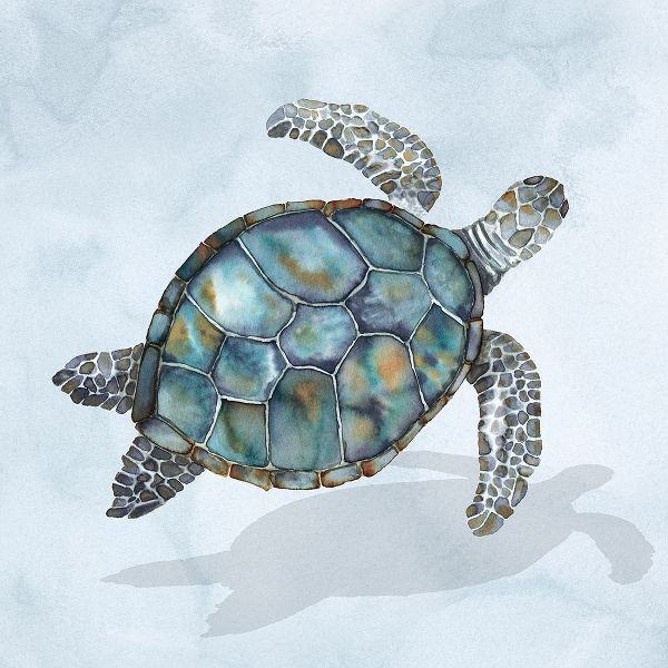 Errico And Slyp 아티스트의 Blue Sea Turtle I작품입니다.