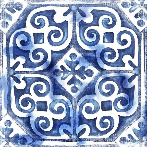 Blue Mosaic Tile II