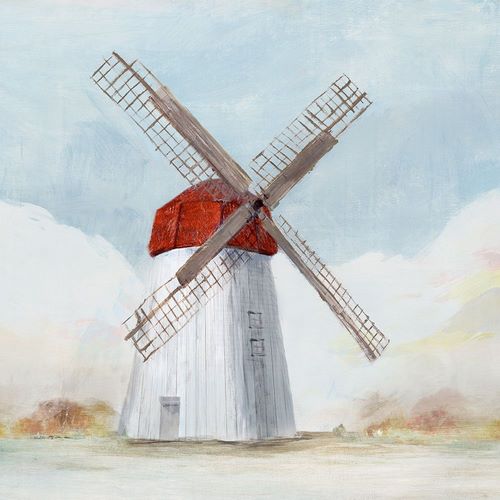 Red Windmill I