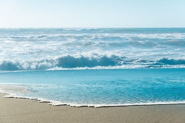Turquoise Sea Water Beach Landscape