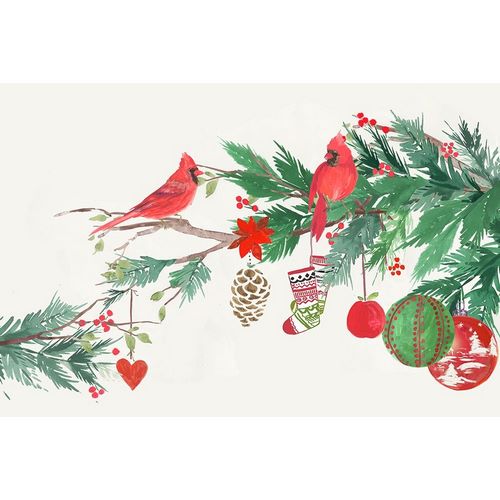 Christmas Birds I