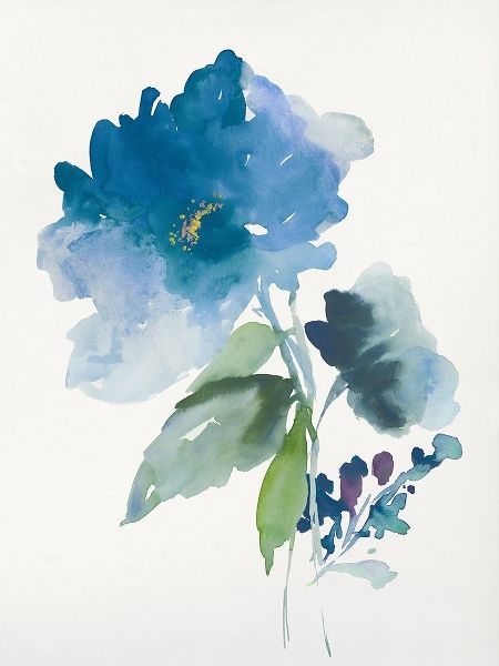 Blue Flower Garden III