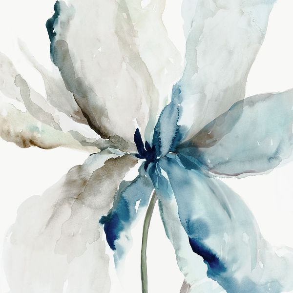 Jensen, Asia 아티스트의 Blue Transparent Flower 작품입니다.