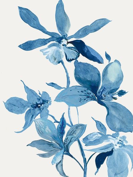 Jensen, Asia 아티스트의 Blue Orchid I 작품입니다.