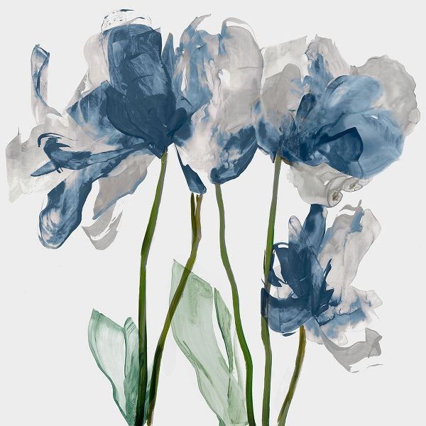 Jensen, Asia 아티스트의 Blue Floral Radiance I작품입니다.