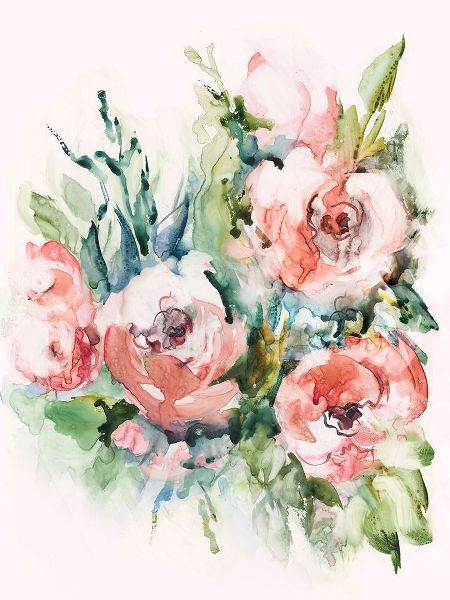 Lera 작가의 Fresh Pink Florals II 작품